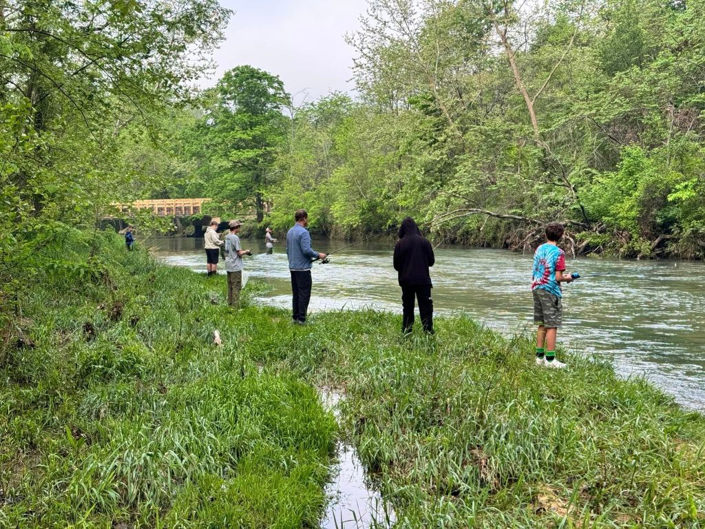 Scouts Fish at Montauk