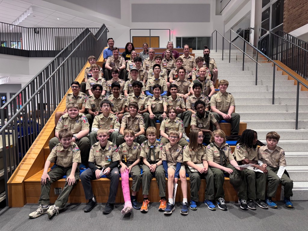 Welcoming New Scouts at the March Court of&nbsp;Honor